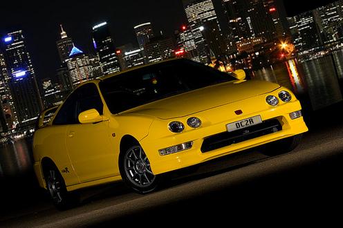 2000 Sunlight Yellow Australian Integra Type-r