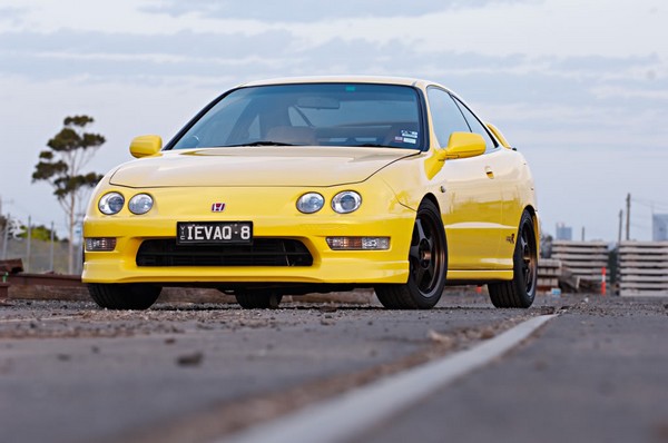 2000 Sunlight Yellow Australian Integra Type-r