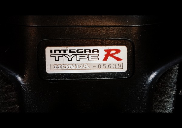 2000 EDM Honda Integra Type-R Center Console Badge