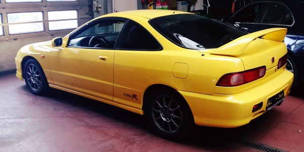 Sunburst Yellow EDM Integra Type-R