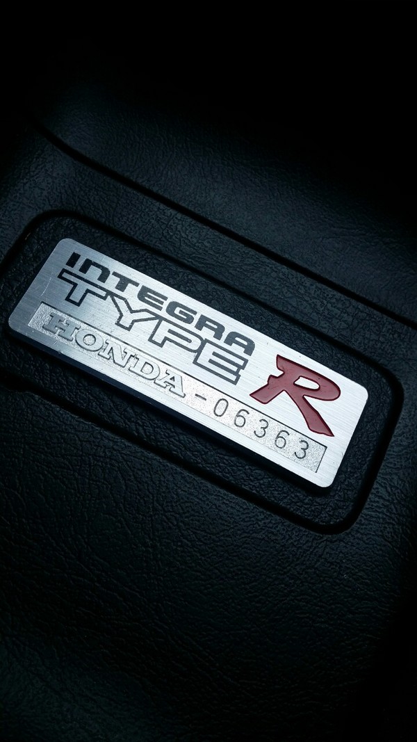 2001 EDM Integra Type R with high badge number