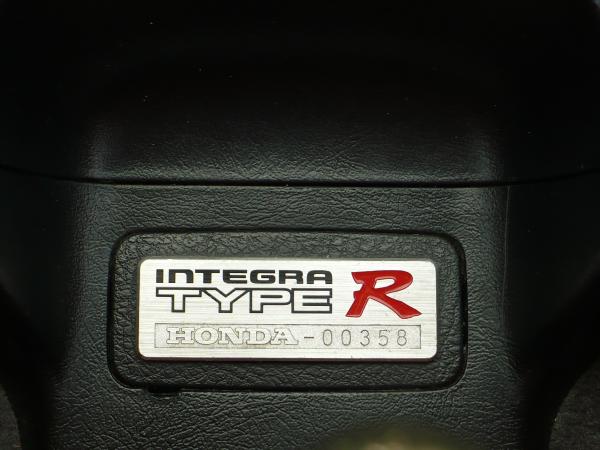 1998 EDM Integra Type-R interior badge number plaque