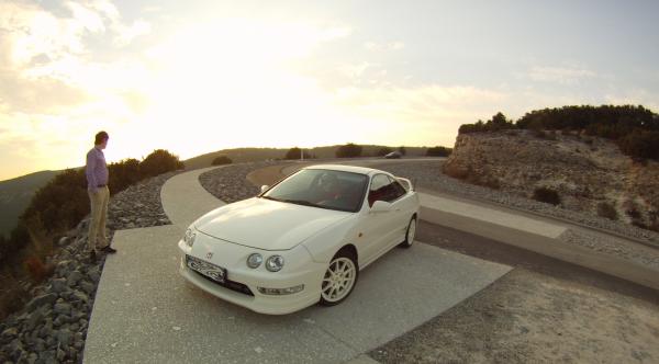 Championship White ITR at a scenic viewpoint