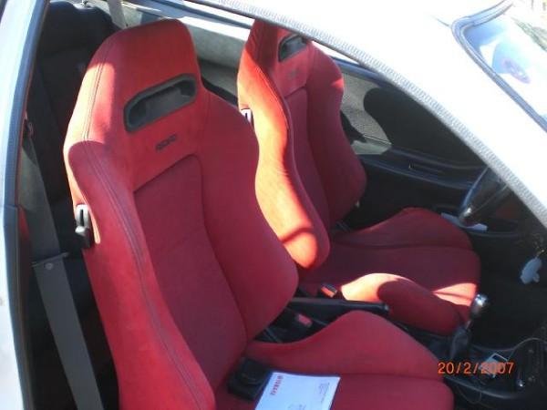 EDM Integra Type R front seats