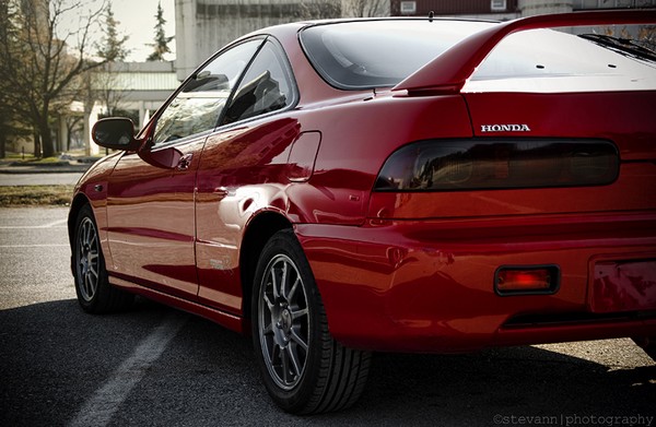 Milano Red EDM Integra Type-R drivers side
