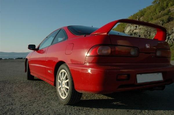 EDM Integra Type R milano red back left corner