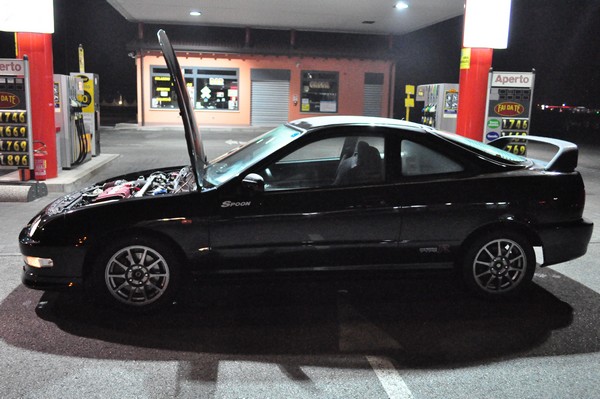 Italian EDM ITR Gas station hood popped