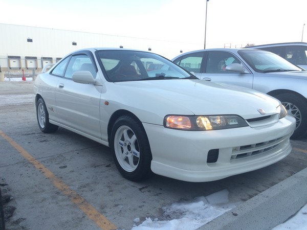 JDM 1996 Integra Type R Championship White