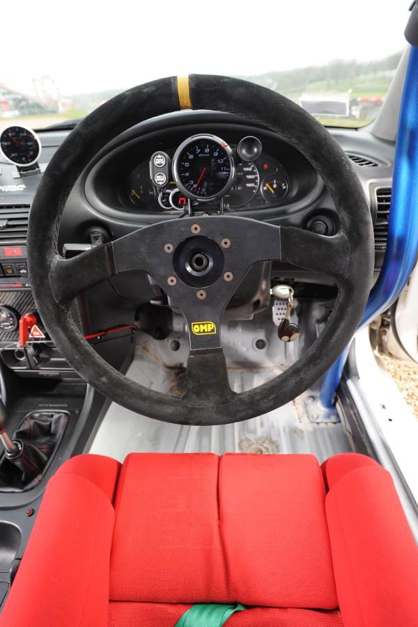 1996 Integra Type-R racecar interior