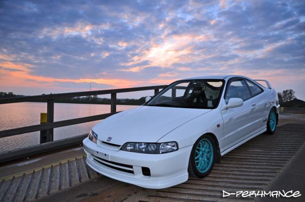 1996 JDM Integra Type-R at sunset