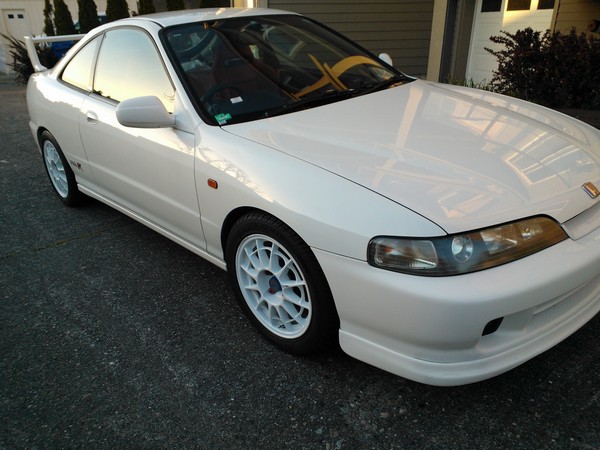 1996 JDM Honda Integra Type R in the pacific northwest