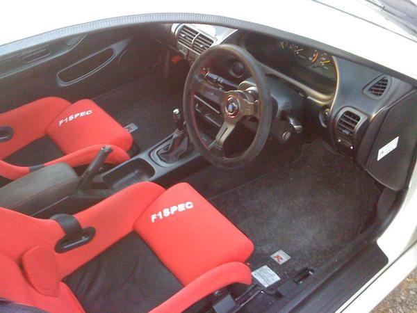 Integra type r with F1 seats