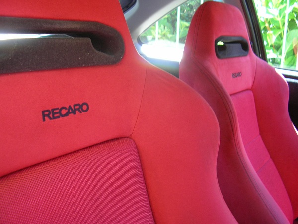 JDM Integra Type-R red Recaro seats