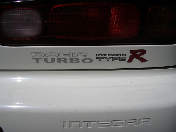 Championship White JDM Integra Type-R DOHC Turbo
