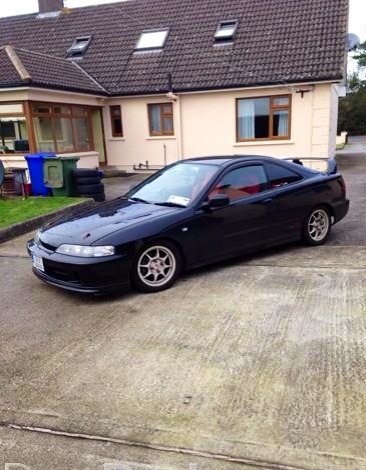 Granada Black Pearl 97 JDM Honda Integra Type R front end