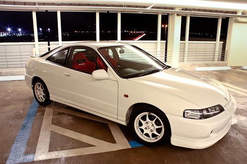 97 JDM Integra Type-r parking garage