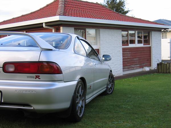 1998 JDM Integra Type R Vogue silver back end