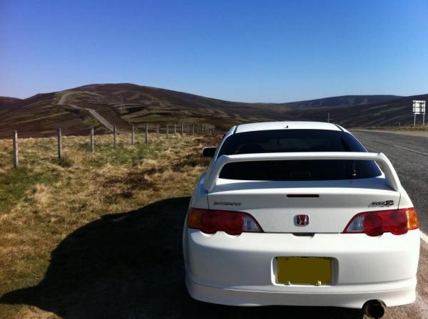 2001 Integra Type R from behind