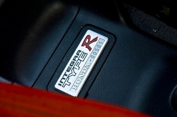 EDM Honda Integra Type-R interior badge