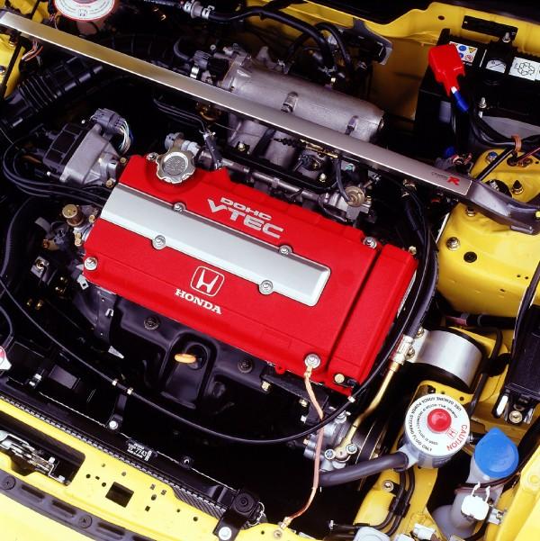 Australian DC2 Honda Integra Type-R Press Vehicle engine bay