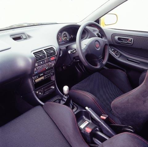 Australian DC2 Honda Integra Type-R Press Vehicle interior