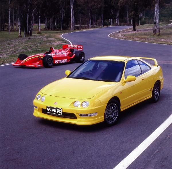 Australian DC2 Honda Integra Type-R Press Vehicle race heritage