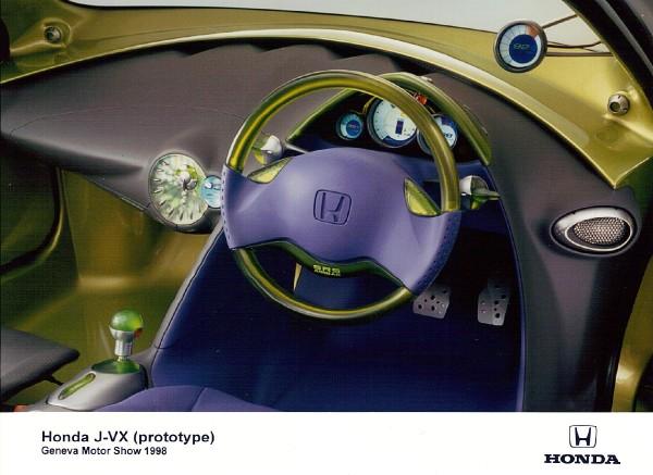 1998 Honda JVX Prototype Press Car Interior