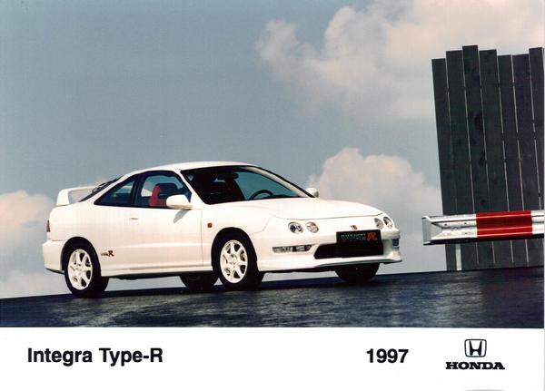 1997 Honda Integra Type-R Press Vehicle