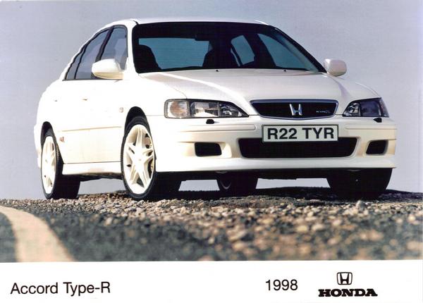 1998 Honda Accord Type-R Press Vehicle