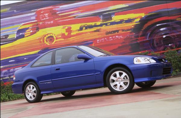 2000 Honda Civic SI Press vehicle