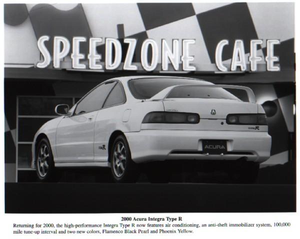 2000 Acura Integra Type-R Press Vehicle