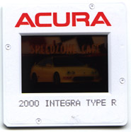 2000 Acura Integra Type-r press vehicle slides
