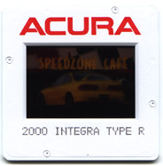 2000 Acura Integra Type-r press vehicle slides