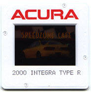 2000 Acura Integra Type-r press vehicle slides