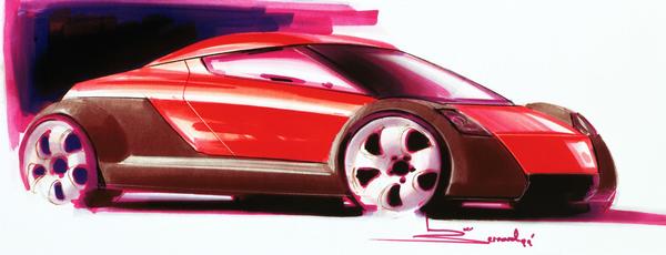 2000 Honda Spocket prototype drawing