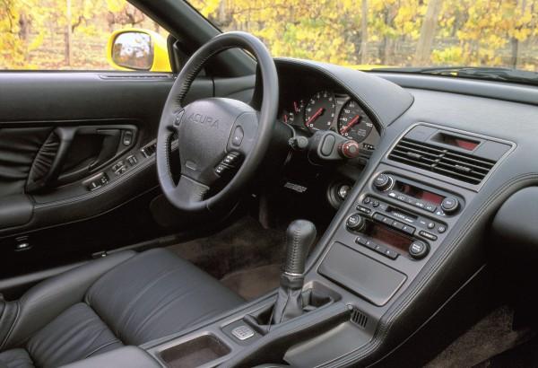 2001 Acura NSX-T Press vehicle interior