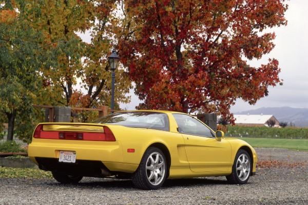 2001 Acura NSX-T Press vehicle back end