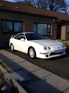 UKDM Integra Type-R Champ White