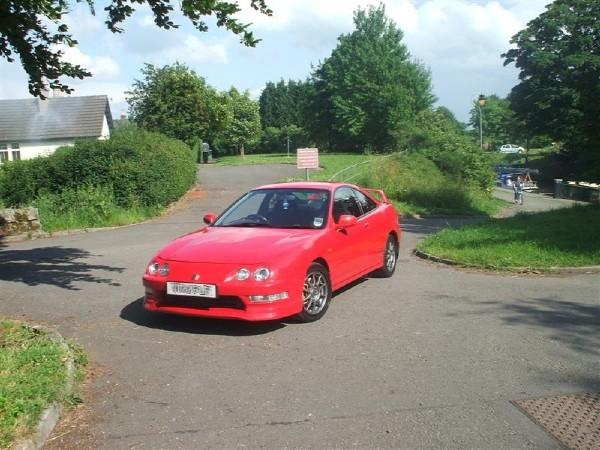 Milano Red UKDM Honda Integra Type-R