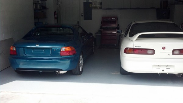 1997 CW Integra Type-R garaged with del sol