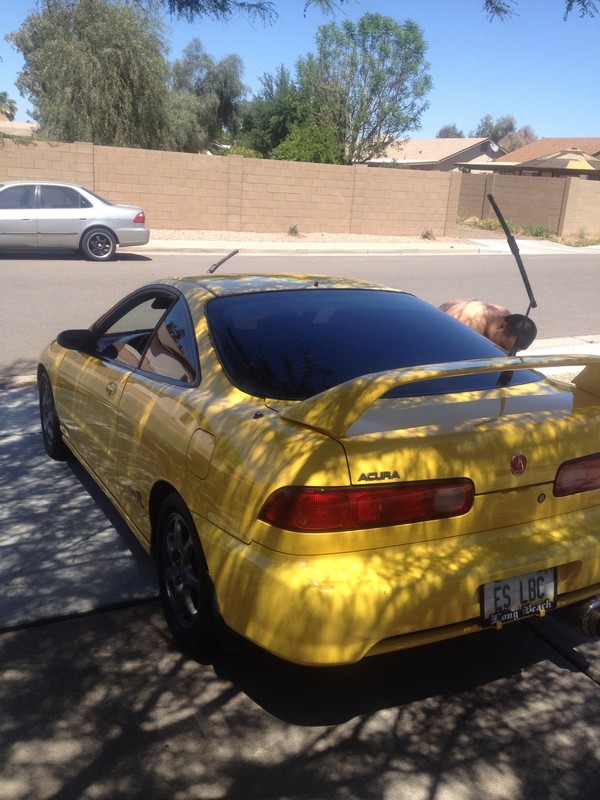 Phoenix Yellow Acura ITR ES LBC