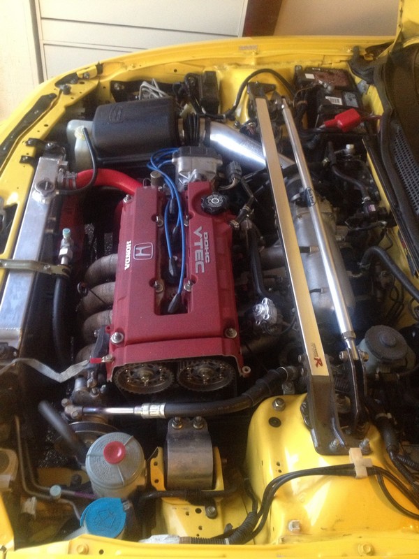 Acura Integra Type-R engine bay comptech icebox intake
