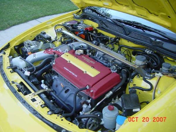 2000 Acura Integra Type-r motor bay AEM parts