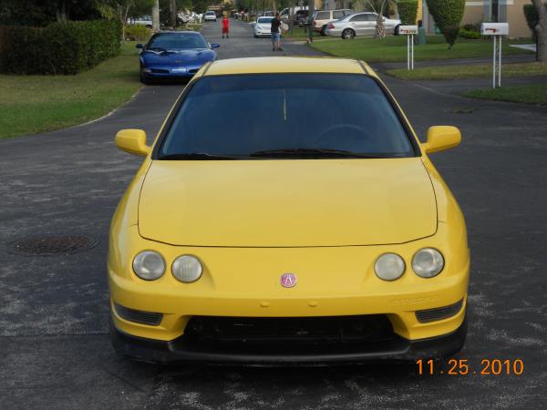 Phoenix Yellow ITR Black front lip