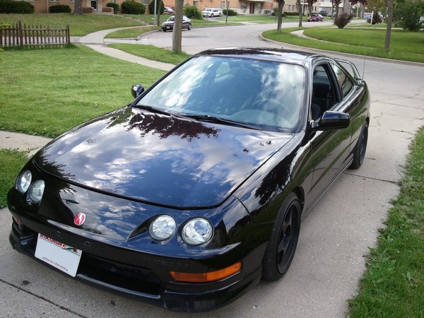Flamenco Black Pearl Integra Type-R reflection