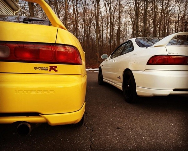 1997 Championship White Acura Integra Type-R back end with PY ITR