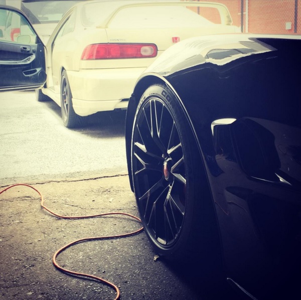 1997 Championship White Acura Integra Type-R from garage