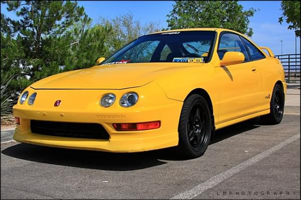 2000 Phoenix Yellow Acura Integra Type-R