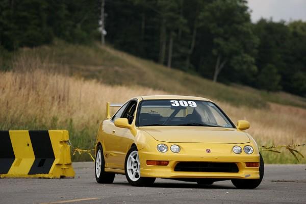 Phoenix Yellow ITR Track car