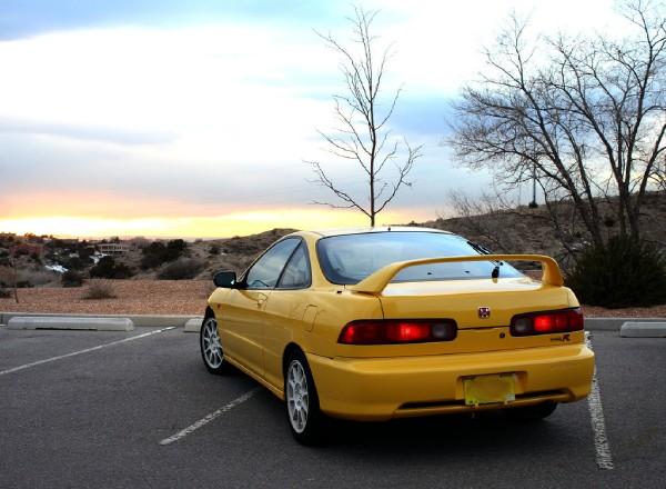 back of 2000 PY integra type-r